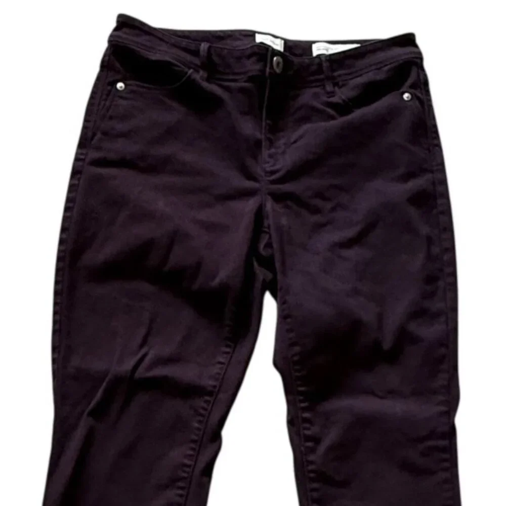 J.Jill Womens Purple Slim Ankle Denim Jeans Size 8T Authentic Fit